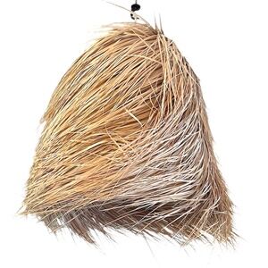 Handwoven Rattan Lampshade Straw  Pendant light, New